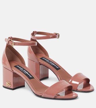 Sandalen aus Lackleder | Dolce&Gabbana