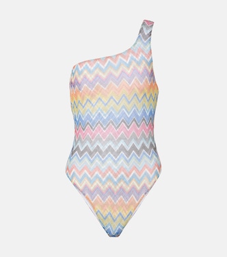 Bañador asimétrico de lamé | Missoni