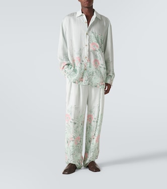Pantalones anchos Grant florales | King & Tuckfield