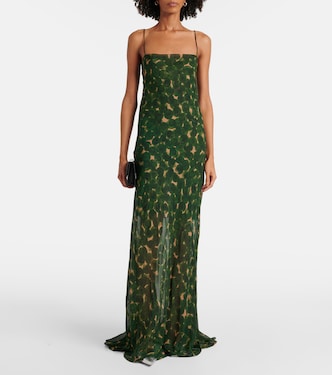 Robe aus Seide | Dries Van Noten