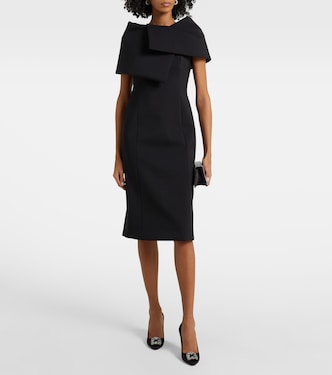 Draped cocktail dress | Oscar de la Renta
