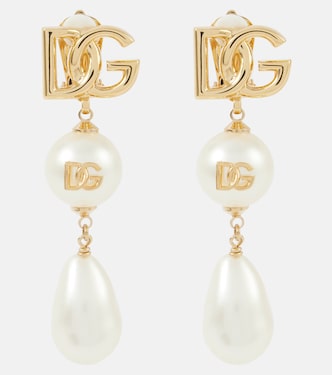 DG faux pearl earrings | Dolce&Gabbana