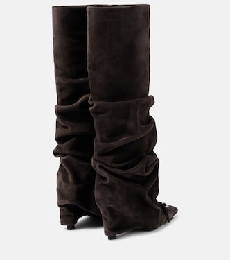Botas altas Juno 95 de ante | The Attico