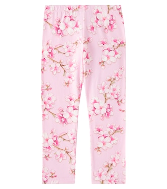 Cotton-blend leggings | Monnalisa