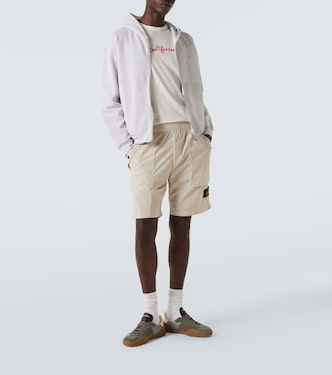 Shorts cargo Compass in misto cotone | Stone Island