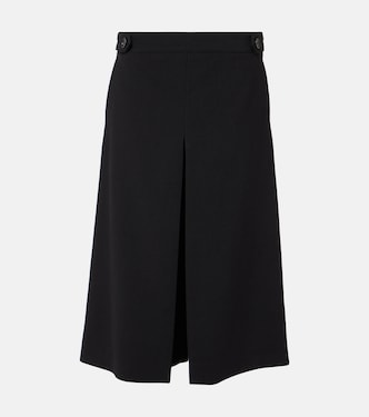 Wool crêpe culottes | Chloé