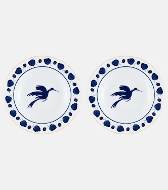 Wildbird set of 2 soup plates | La DoubleJ