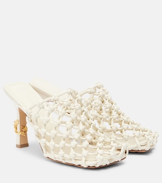 Riva 90 woven leather mules | Bottega Veneta