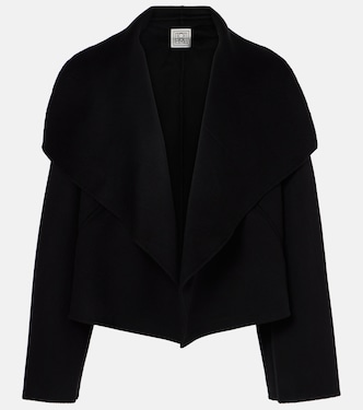Cropped-Jacke Signature aus Woll-Doublé | Toteme