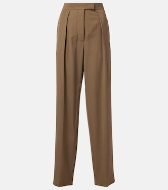 High-rise straight pants | Ferragamo