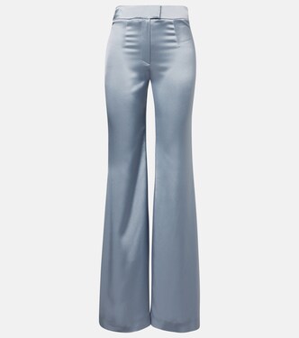 Julianne high-rise wide-leg pants | Galvan