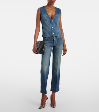 Denim vest | Victoria Beckham