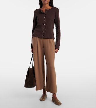 Cardigan aus Pointelle-Strick | Leset