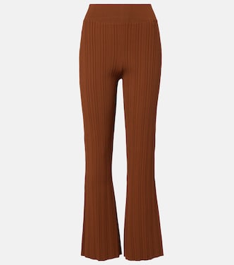 Massaro cropped flared pants | Veronica Beard
