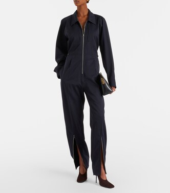 Wool-blend jumpsuit | Victoria Beckham