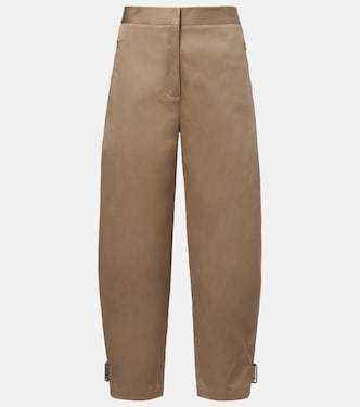 Serene cotton barrel-leg pants | Proenza Schouler