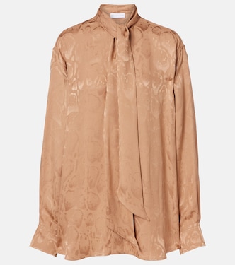Bedruckte Bluse aus Jacquard | Stella McCartney