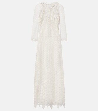 Hayra cotton guipure lace minidress | Isabel Marant