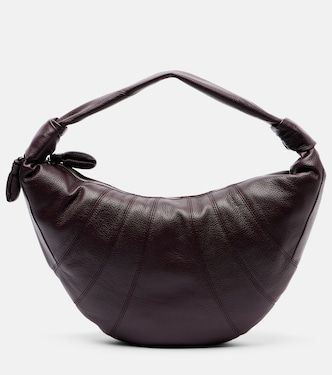 Fortune Crescent leather shoulder bag | Lemaire
