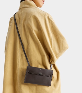 Sac à bandoulière Small en cuir | Toteme