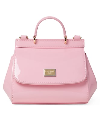 Sicily Mini patent leather crossbody bag | Dolce&Gabbana Kids