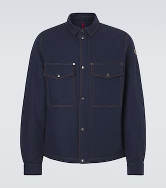 Cotton and linen field jacket | Moncler