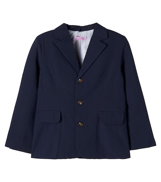 Sybil cotton seersucker blazer | La Coqueta