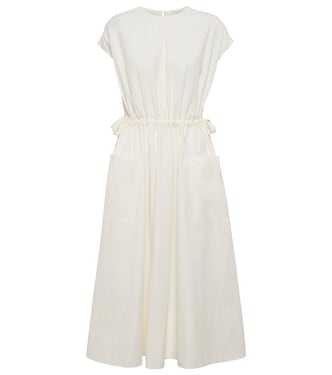 Daisy cotton-blend midi dress | Deveaux New York