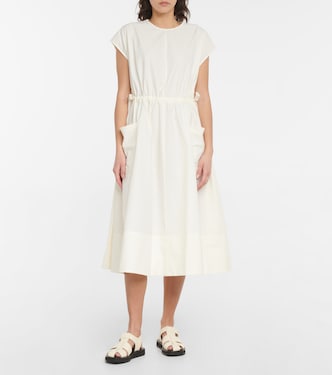 Daisy cotton-blend midi dress | Deveaux New York