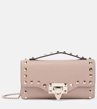 Clutch portafoglio Rockstud Mini in pelle | Valentino Garavani