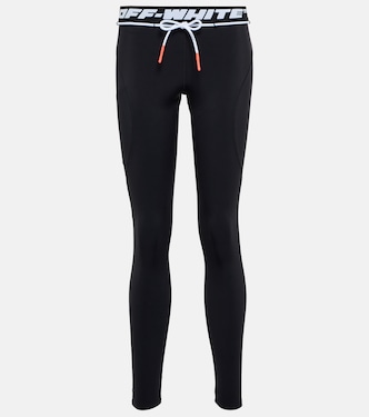 Leggings de tiro bajo con logo | Off-White