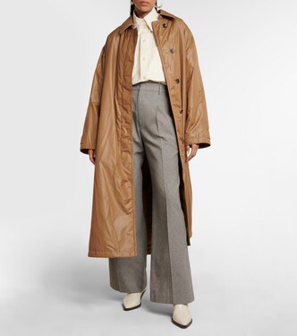 High-Rise-Hose Jessini mit weitem Bein | Isabel Marant