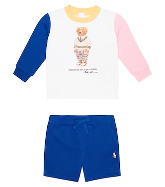 Baby - Felpa e shorts Polo Bear | Polo Ralph Lauren Kids