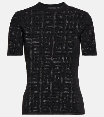 Top 4G aus Jacquard-Strick | Givenchy