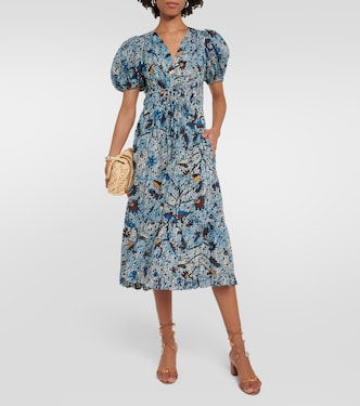 Thelma printed midi dress | Ulla Johnson