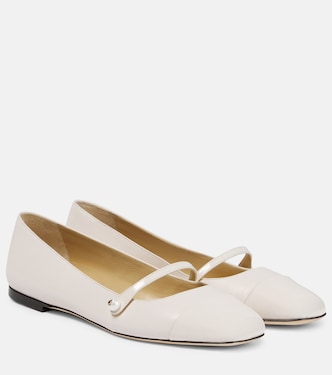 Ballerinas Elisa aus Leder | Jimmy Choo
