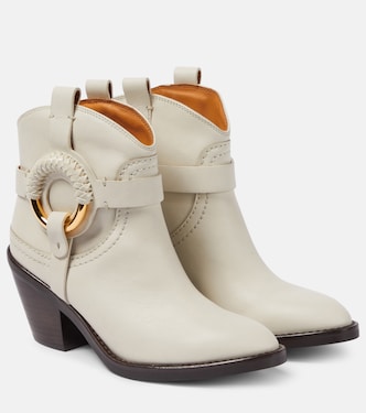 Hana leather ankle boots | See By Chloé