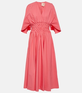 Esti cotton poplin midi dress | Roksanda