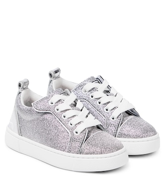 Sneakers Funnyto in pelle con glitter | Christian Louboutin Kids