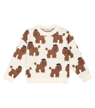 Pull Tiny Poodle en coton mélangé | Tinycottons
