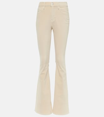 Jeans Le High Flare Velveteen de tiro alto | Frame