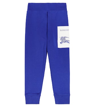 Pantaloni sportivi EKD in jersey | Burberry Kids