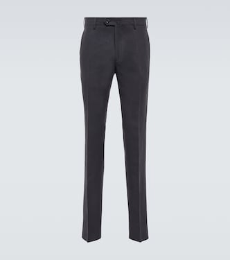 Pantaflat linen slim pants | Loro Piana