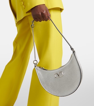 VLogo Signature Mini leather shoulder bag | Valentino Garavani
