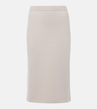 Jupe midi Alice en laine mélangée | 'S Max Mara