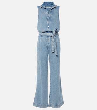 Mono de denim plisado | 7 For All Mankind