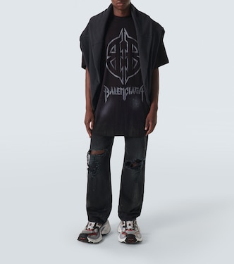 T-shirt Metal BB en coton | Balenciaga