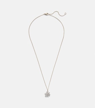 Halskette Magnolia aus 14kt Gelbgold mit Diamanten | Stone and Strand