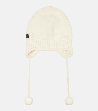 Wool and cashmere beanie | Miu Miu