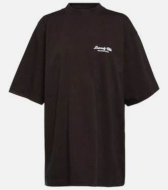 Bedrucktes T-Shirt aus Baumwoll-Jersey | Balenciaga